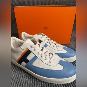 Hermes Sneakers Boomerang Unisex IT 38.5 US 8.5 with Box and Dust Bag